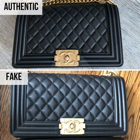 chanel boy bag real vs fake